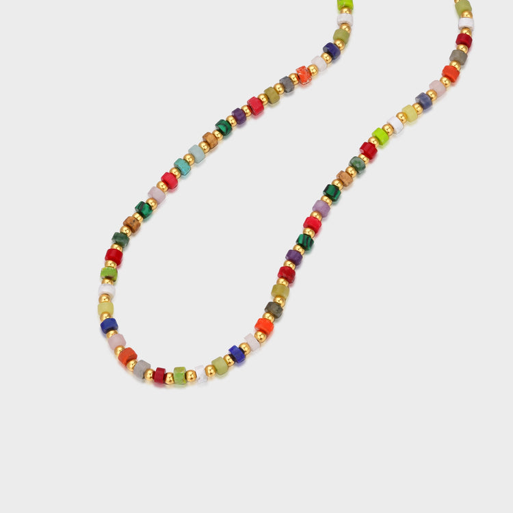 Rainbow Beaded Necklaces