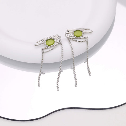 Eye Of Lake Earrings