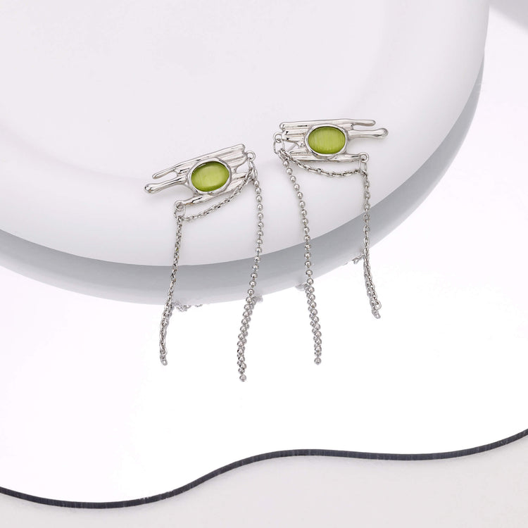 Eye Of Lake Earrings