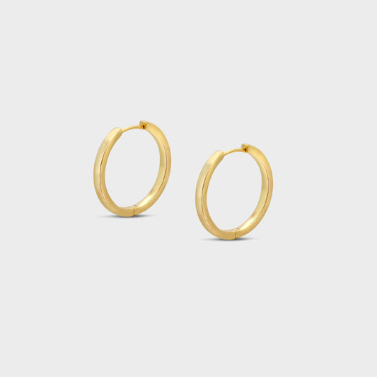 Minimalist gold earrings 