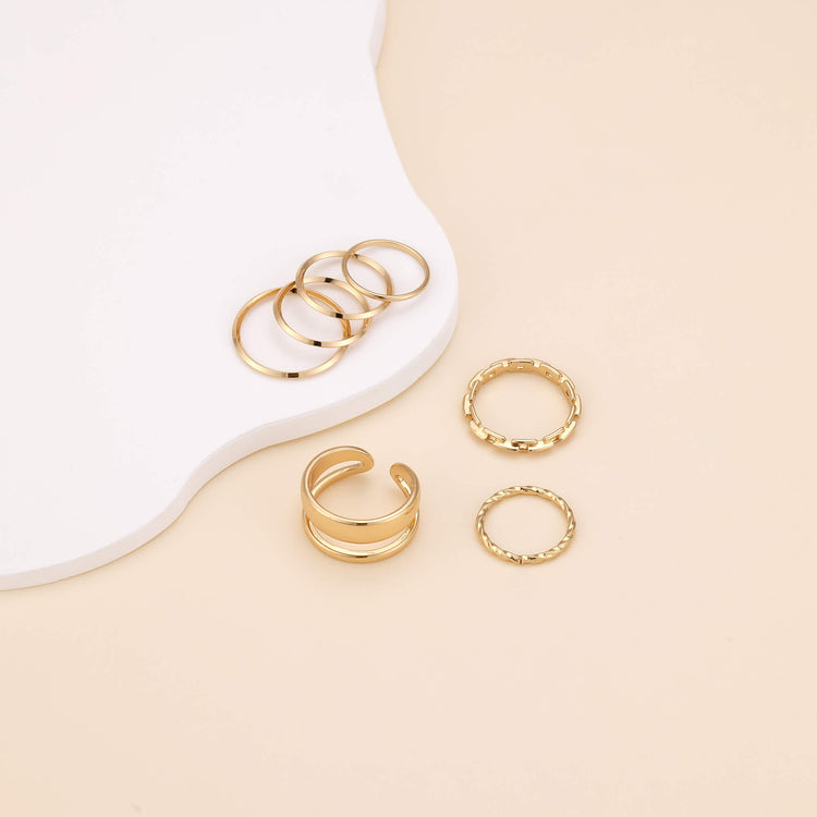 Mix and Match Versatile minimalist rings